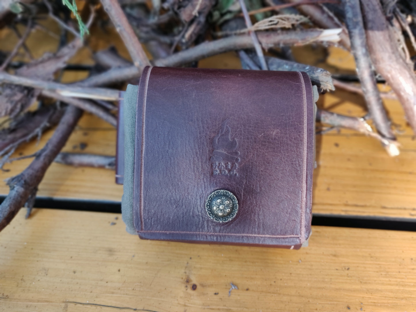 真皮油布收集袋