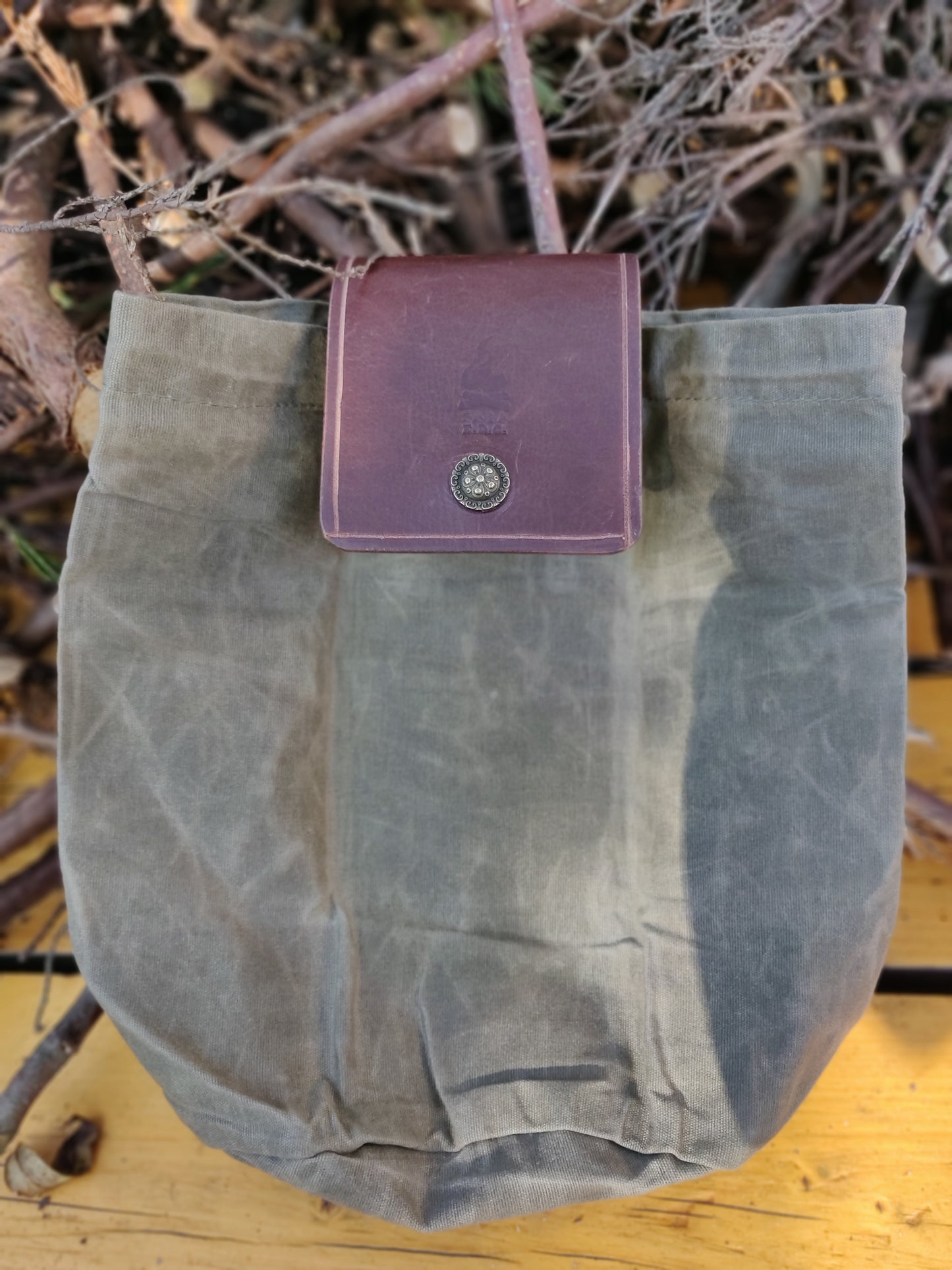 真皮油布收集袋