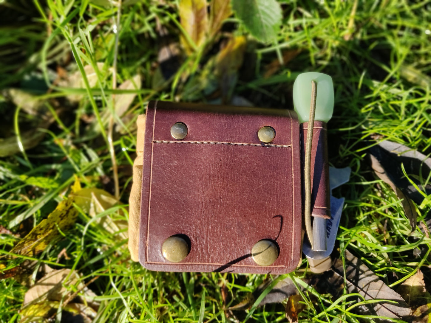 真皮油布收集袋