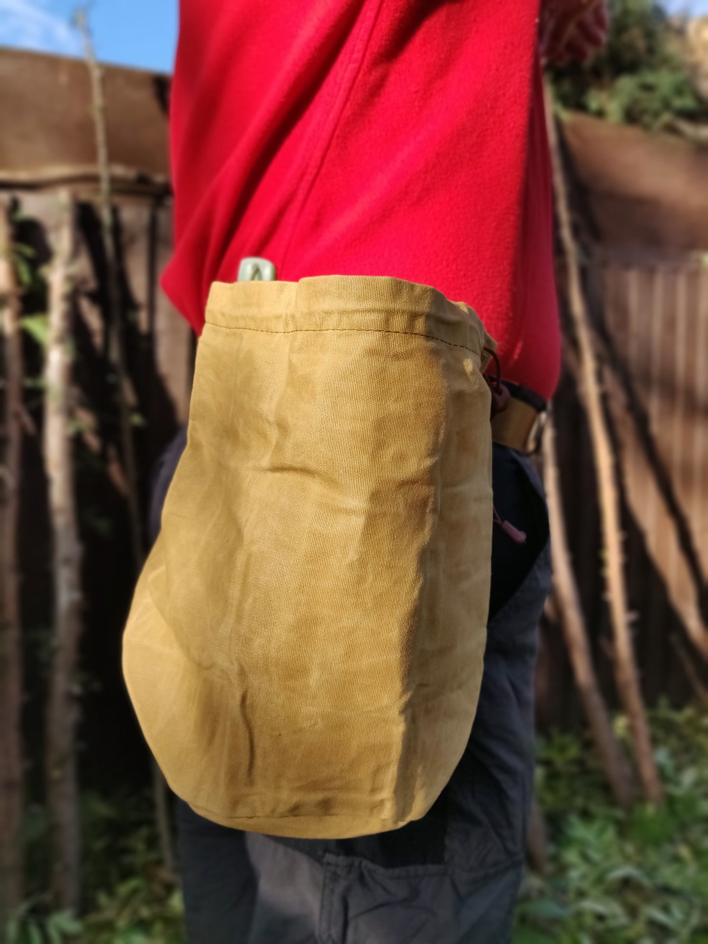 真皮油布收集袋