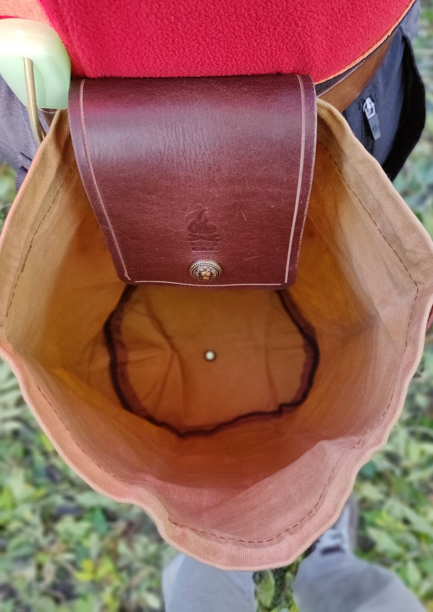 真皮油布收集袋