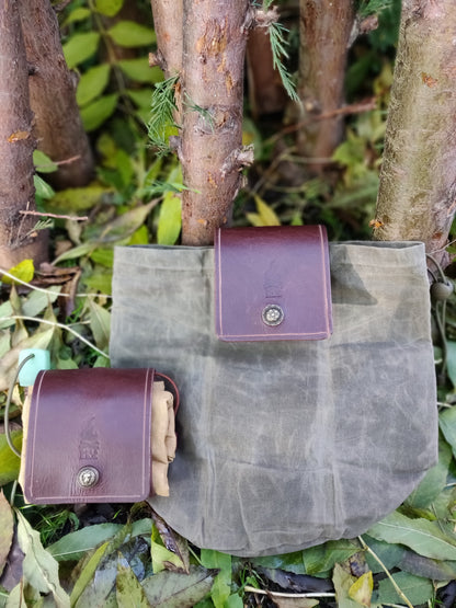 真皮油布收集袋