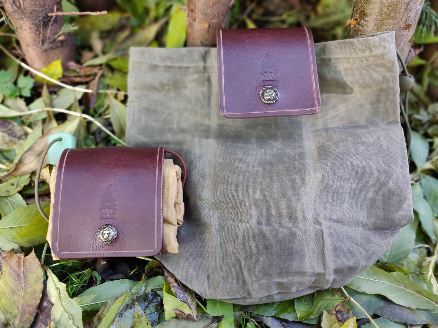 真皮油布收集袋