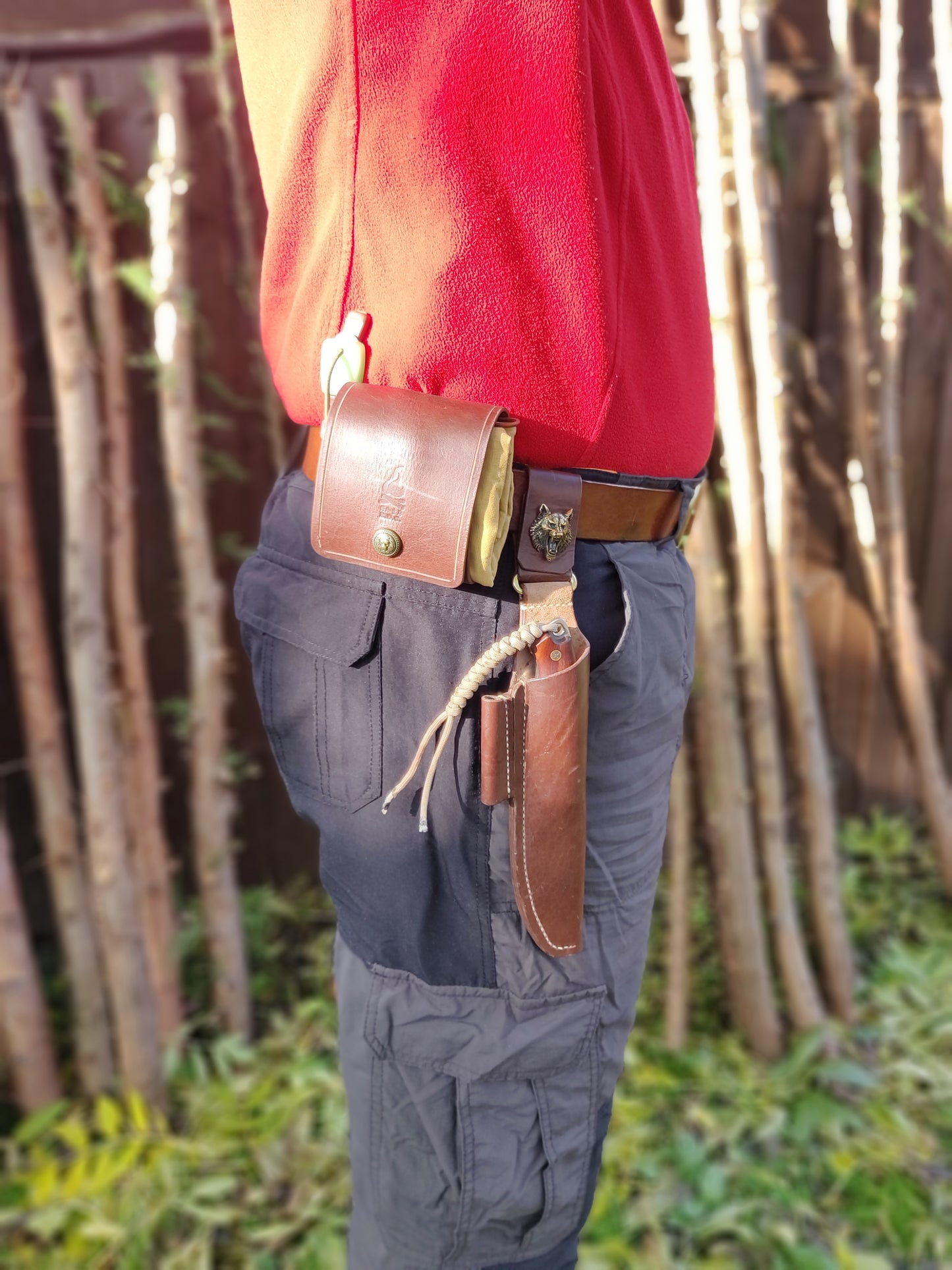 真皮油布收集袋