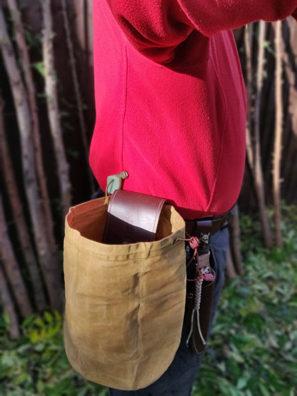 真皮油布收集袋